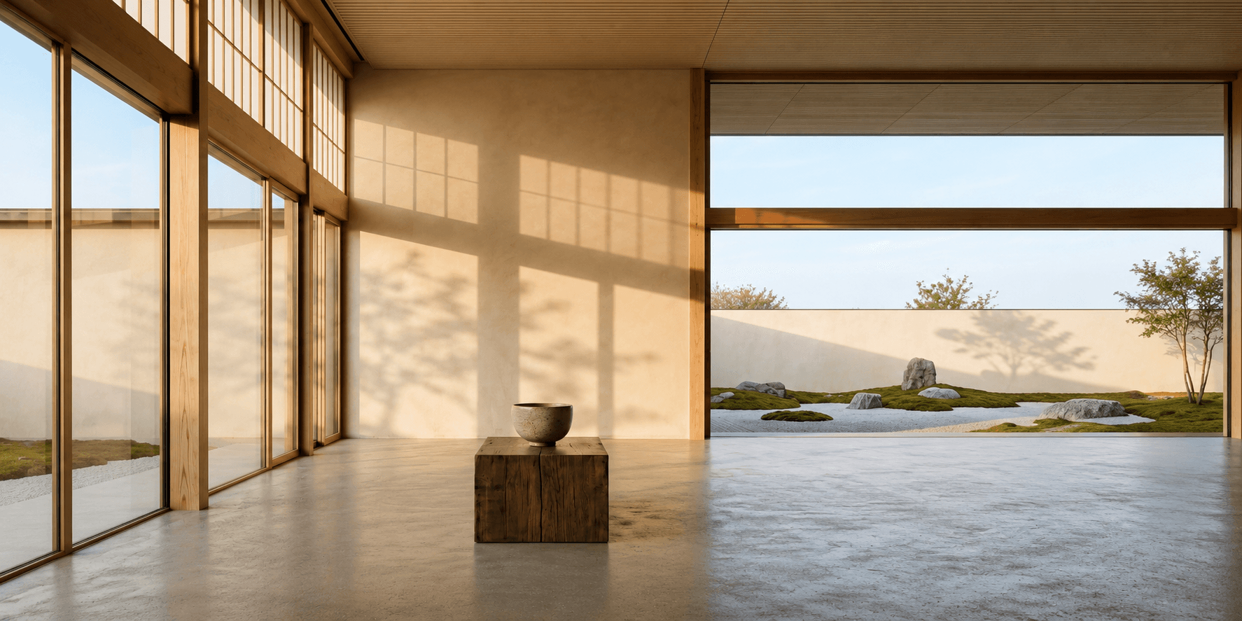 Teaure packaging styled in a calm, natural environment